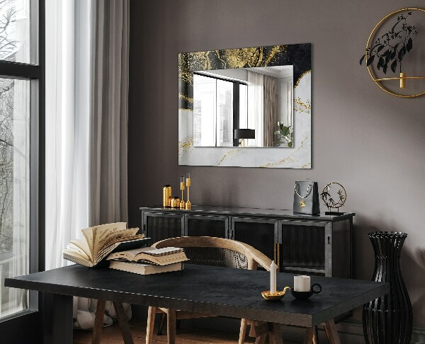 Arte abstracto en dorado