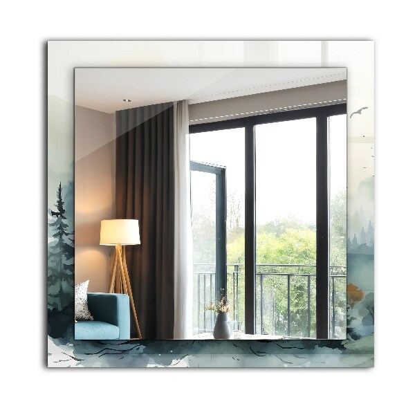 Flores hojas pájaros