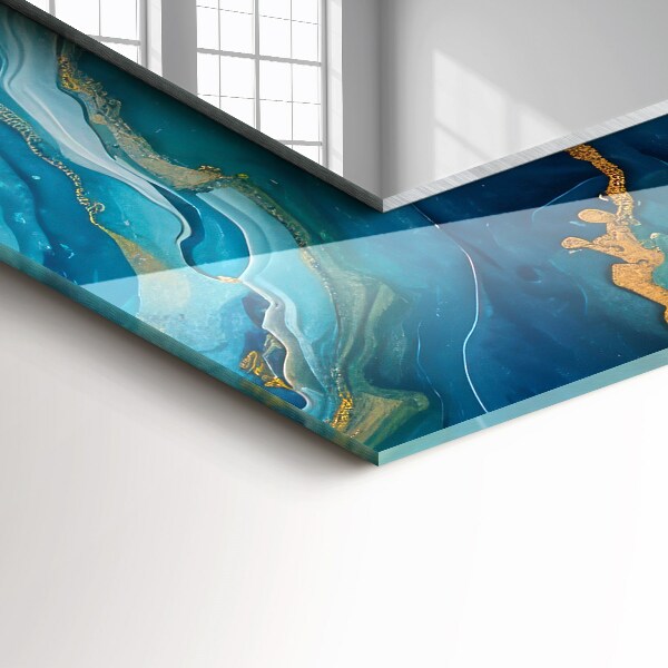 Flecos de astratta en mármol