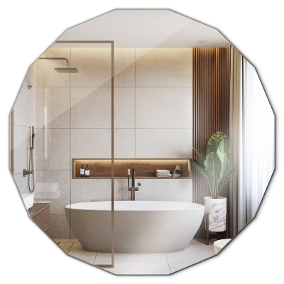  Espejo geométrico estética 80x80 cm