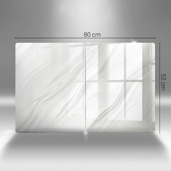 Protector pared cocina Mármol delicado