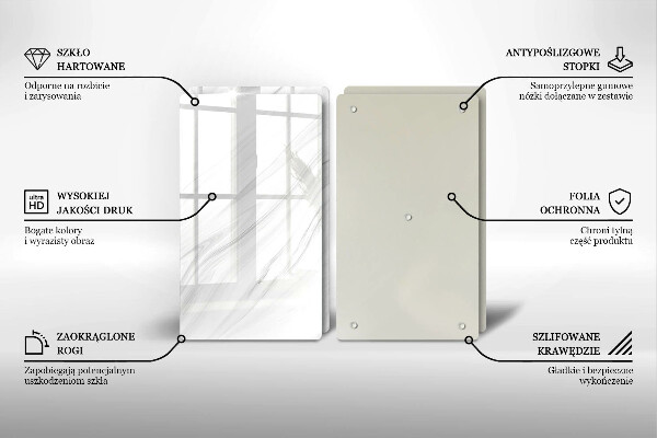 Protector pared cocina Mármol delicado