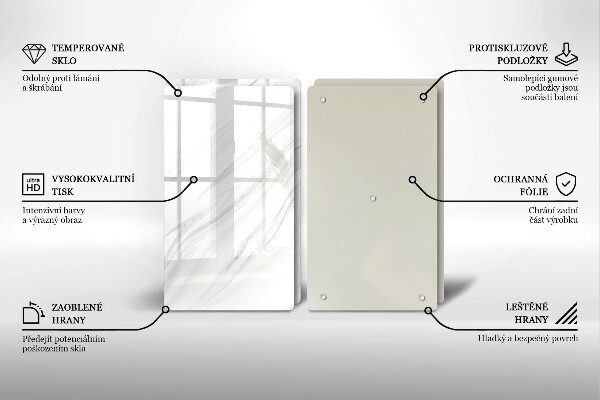 Protector pared cocina Mármol delicado