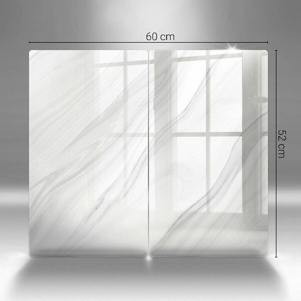 Protector pared cocina Mármol delicado