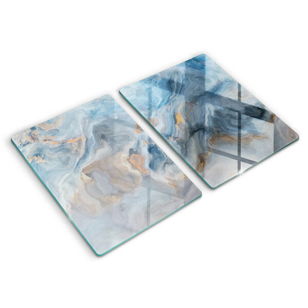 Protector pared cocina Textura de mármol