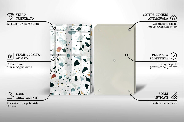 Protector pared cocina Gres claro