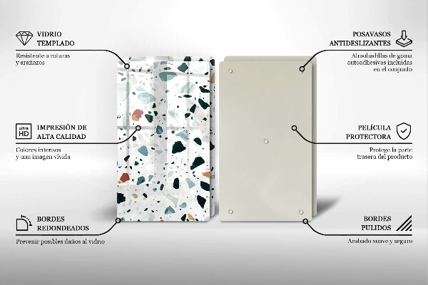 Protector pared cocina Gres claro