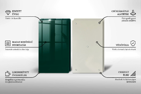 Tapa encimera Color verde