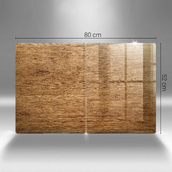 Protector pared cocina Textura de tablero de madera