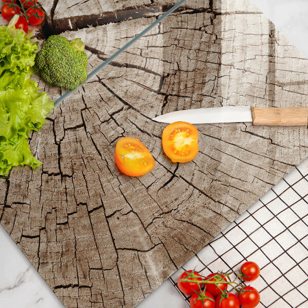 Protector pared cocina Sección transversal de un árbol