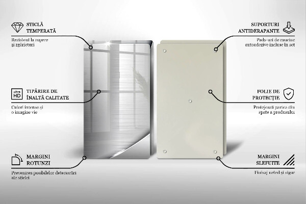 Protector pared cocina Formas metálicas