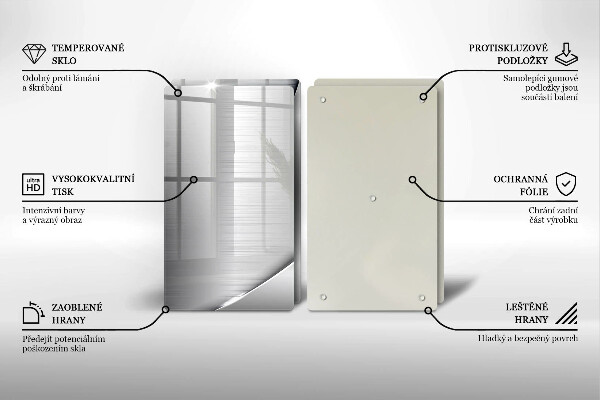 Protector pared cocina Formas metálicas