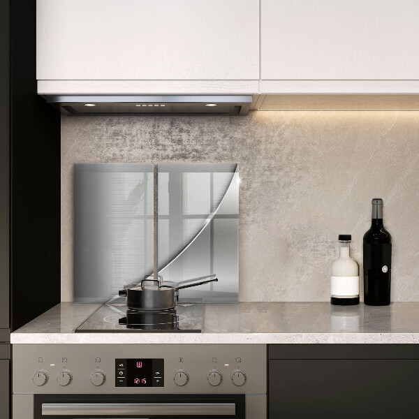 Protector pared cocina Formas metálicas