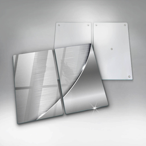 Protector pared cocina Formas metálicas