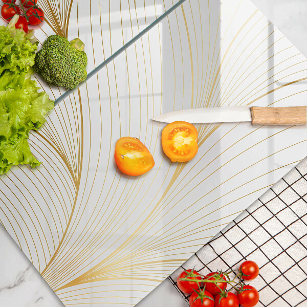 Protector pared cocina Patrón de líneas modernas