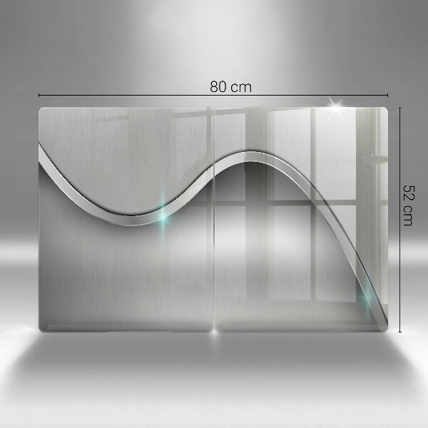 Protector pared cocina Abstracción de metales