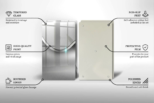 Protector pared cocina Abstracción de metales