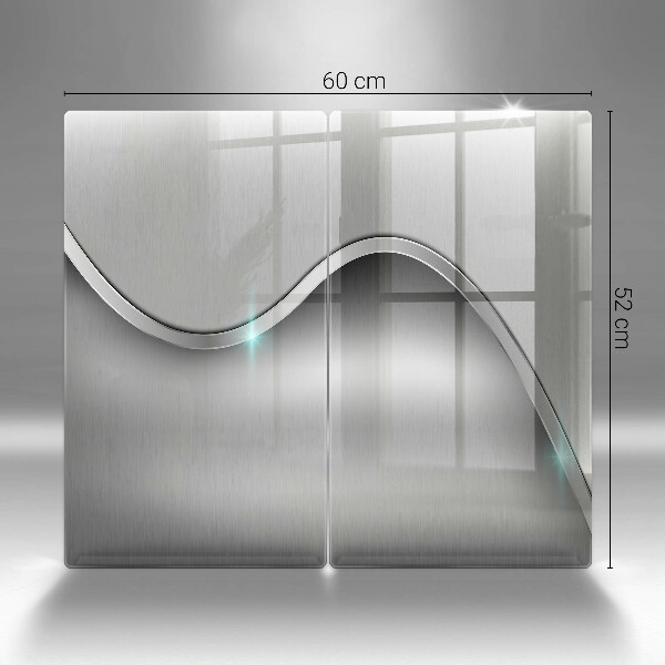 Protector pared cocina Abstracción de metales