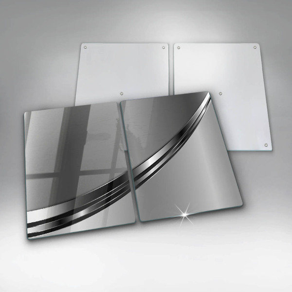 Protector pared cocina Abstracción de metales