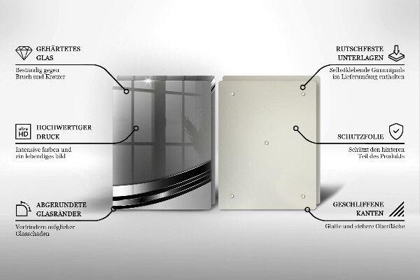 Protector pared cocina Abstracción de metales