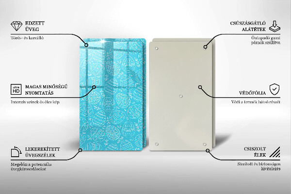 Protector pared cocina Tema de pascua