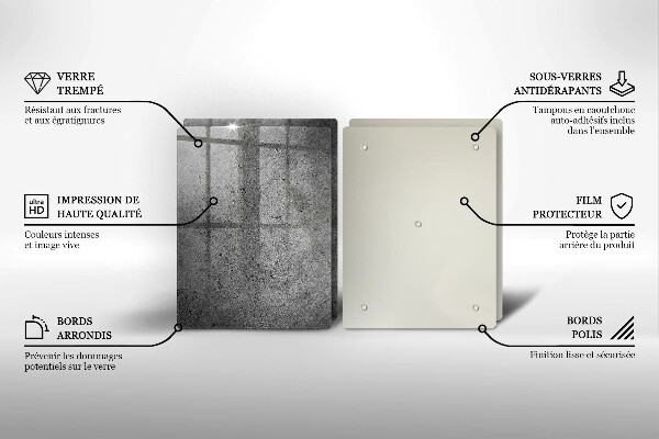Protector pared cocina Textura de piedra de hormigón