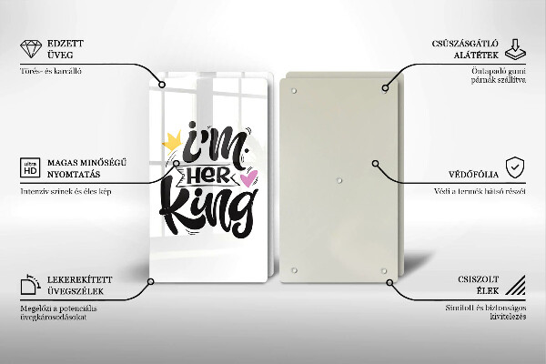 Protector pared cocina Inscripción frase