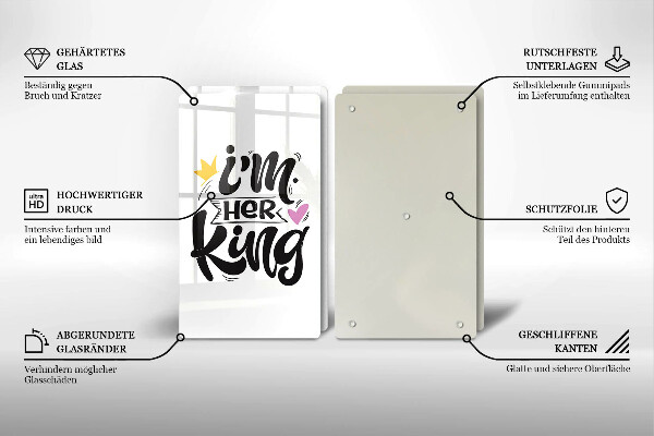 Protector pared cocina Inscripción frase