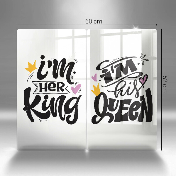 Protector pared cocina Inscripción frase