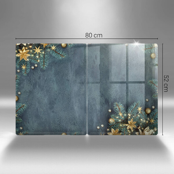 Protector pared cocina Decoraciones de navidad