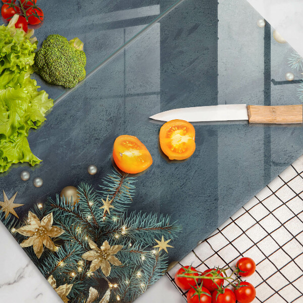 Protector pared cocina Decoraciones de navidad