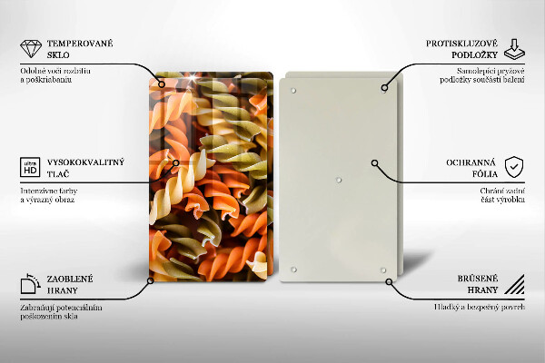 Protector pared cocina Pasta fusilli