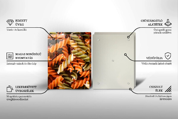 Protector pared cocina Pasta fusilli