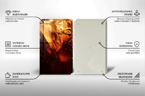 Tapa encimera Bebida de cola con hielo