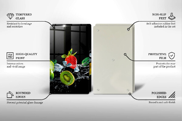 Tapa encimera Frutas en agua