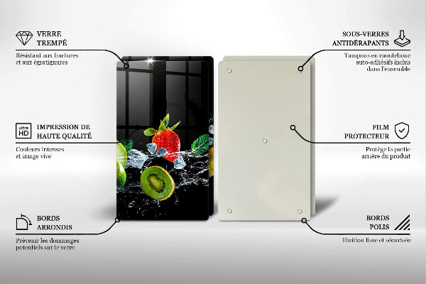 Tapa encimera Frutas en agua