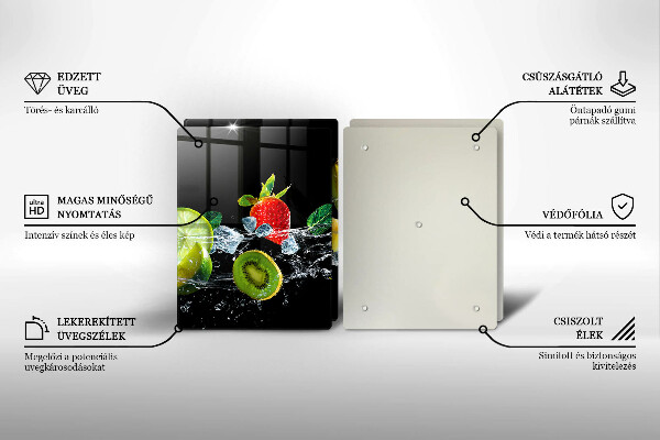 Tapa encimera Frutas en agua