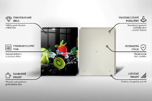 Tapa encimera Frutas en agua