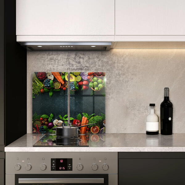 Tapa encimera Vegetales frescos