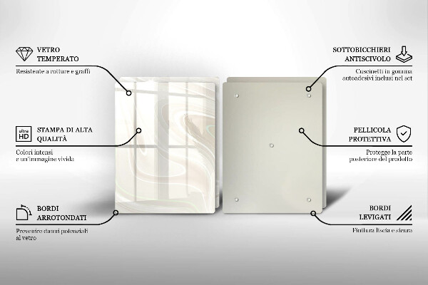 Tapa encimera Textura cremosa