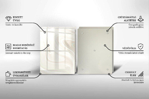 Tapa encimera Textura cremosa