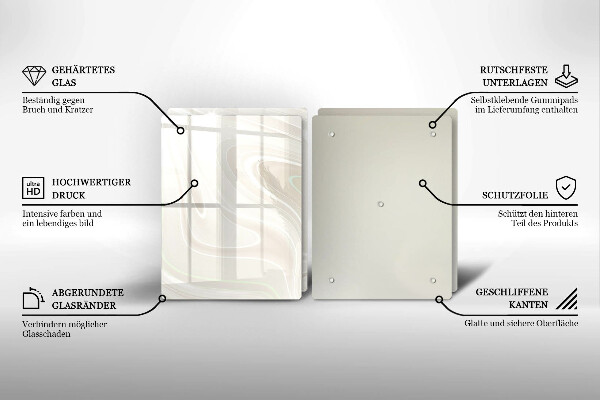 Tapa encimera Textura cremosa