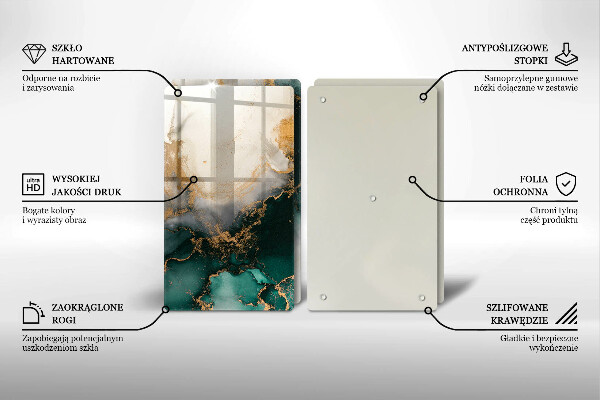 Tapa encimera Mármol multicolor