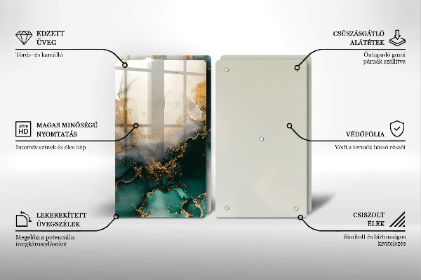 Tapa encimera Mármol multicolor