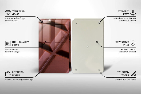 Tapa encimera Cubos de chocolate