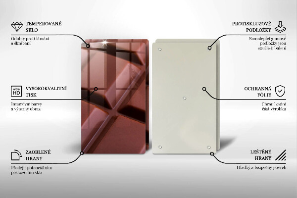 Tapa encimera Cubos de chocolate