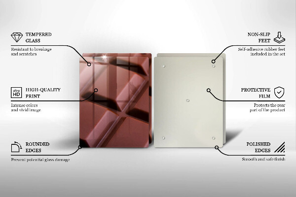 Tapa encimera Cubos de chocolate