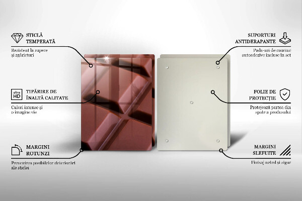 Tapa encimera Cubos de chocolate