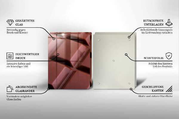 Tapa encimera Cubos de chocolate