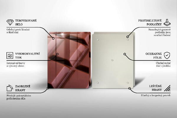 Tapa encimera Cubos de chocolate